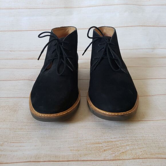 Clarks Atticus Limit Men\'s Black Nubuck Leather Lace Up Chukkas Boots Size 10M main image 9